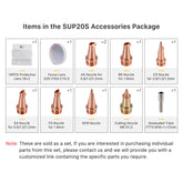 Cloudray Original Accessories Set for SUP20S & SUP21T Welding Head