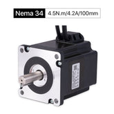 Cloudray 100mm 4.5N.m 4.2A 2 Phase Nema34 Closed Loop Stepper Motor