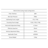 Cloudray 0-2kW WSX KC15A Fiber Laser Cutting Head