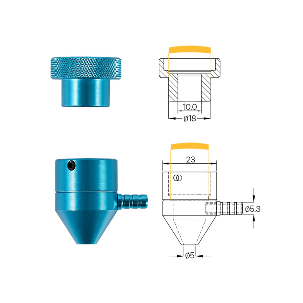 EU Stock Cloudray K Series K40  CO2 Laser Head