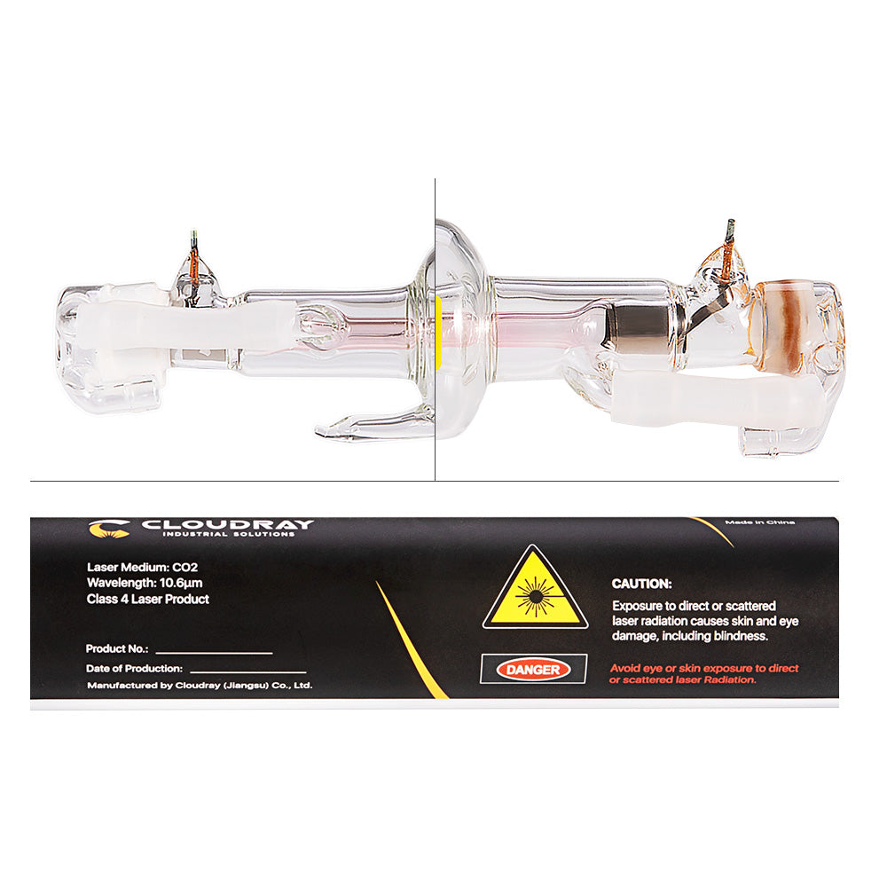 EU Stock Cloudray 45W AR Series CO2 Glass Laser Tube