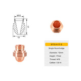 Cloudray BT H Series Laser Cutting Nozzles D13 H17 M10