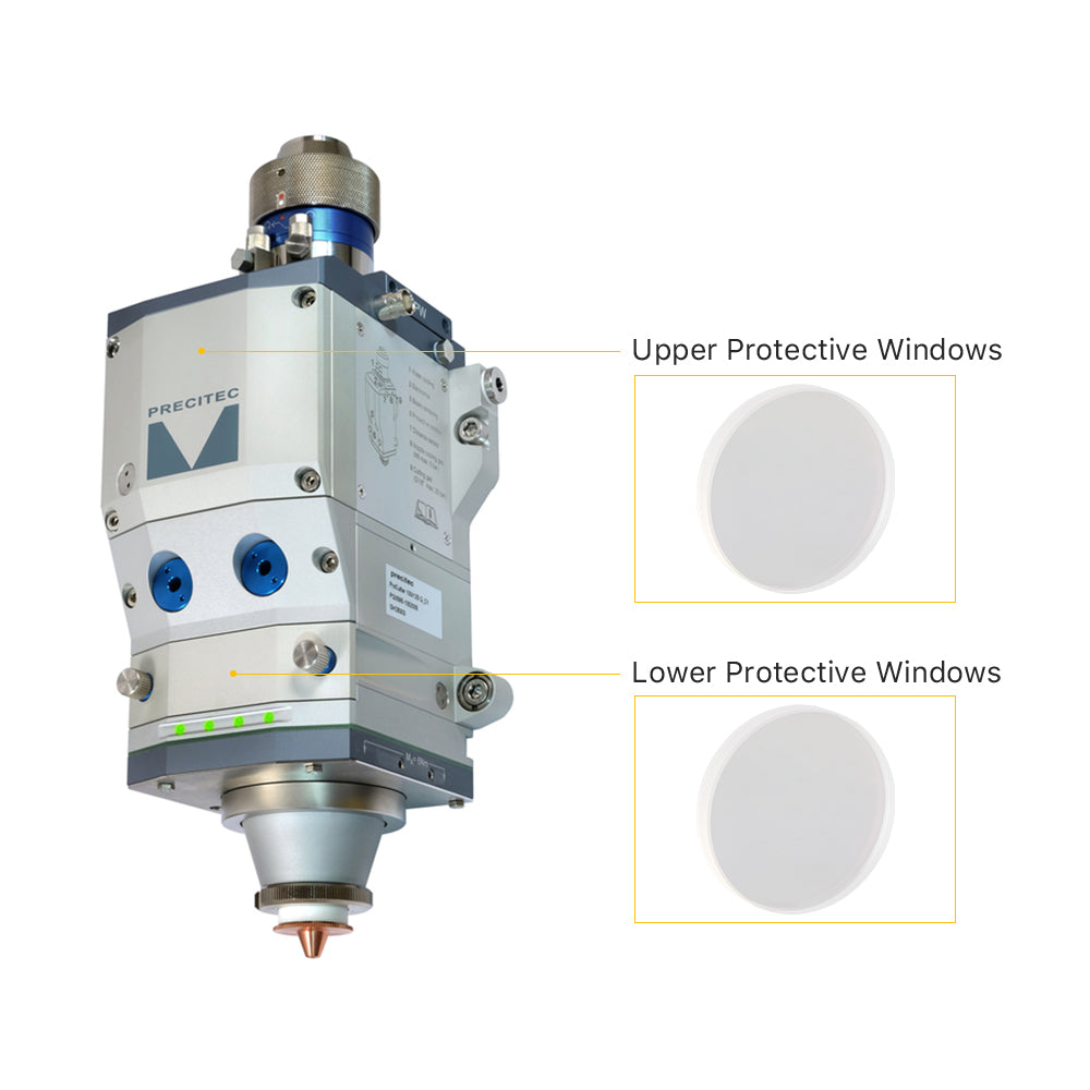 Cloudray Original Protective Windows For Fiber Cutting Heads