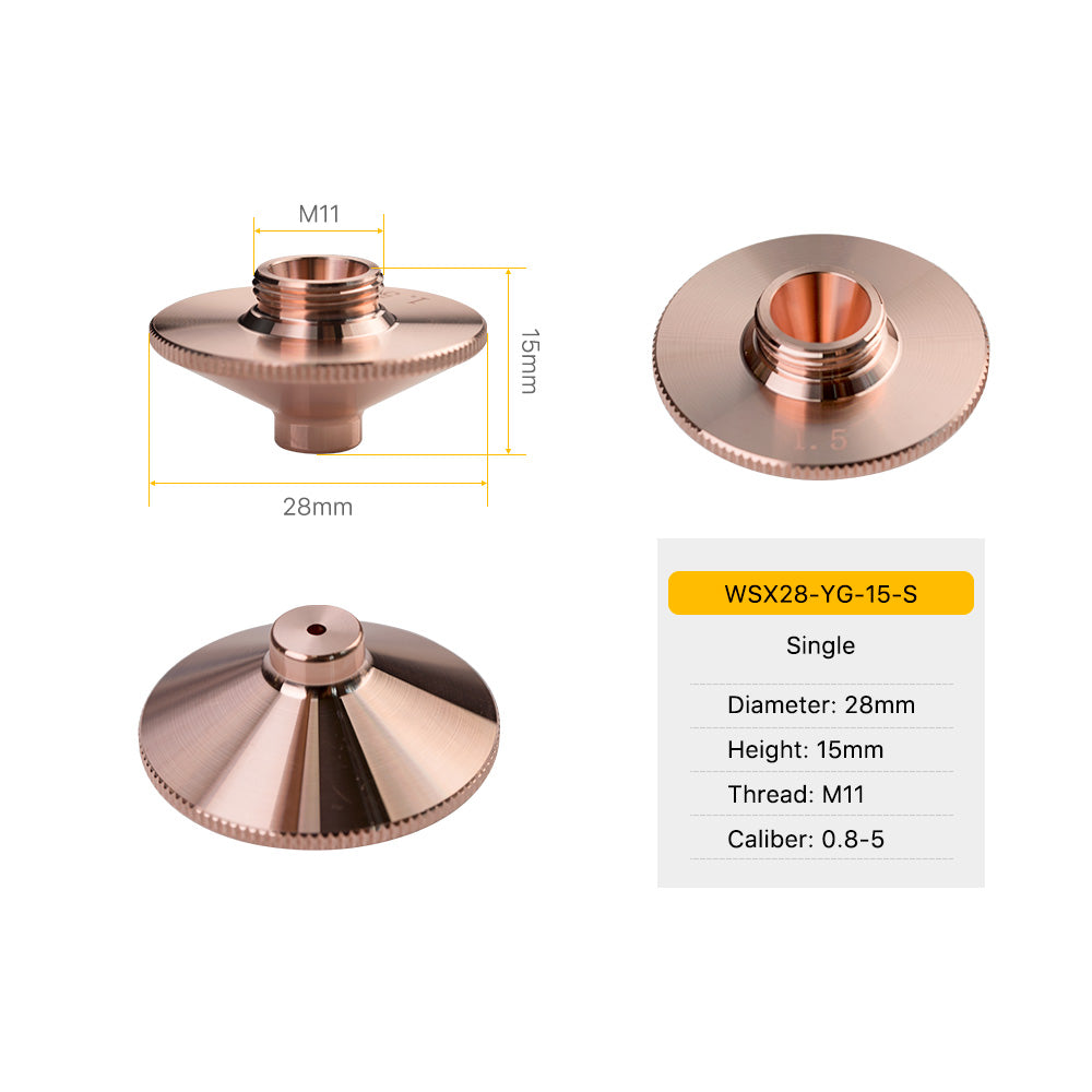 Cloudray For WSX Laser Cutting Nozzles