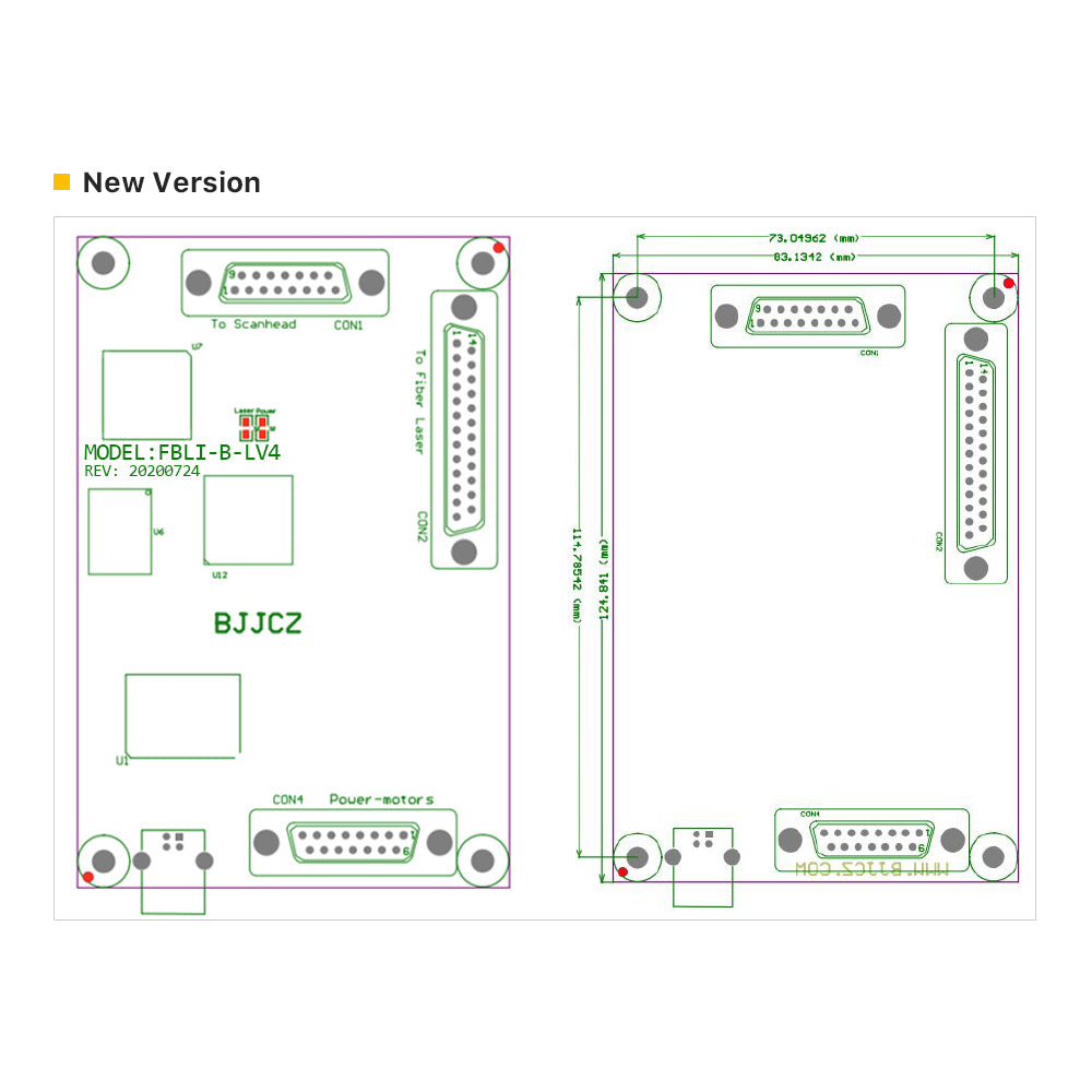 Cloudray JCZ Fiber Lite Marking Control Card