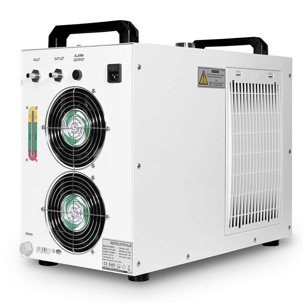 Cloudray CW5200 & CW5202 Industrial Chiller For 150W CO2 Laser Tube