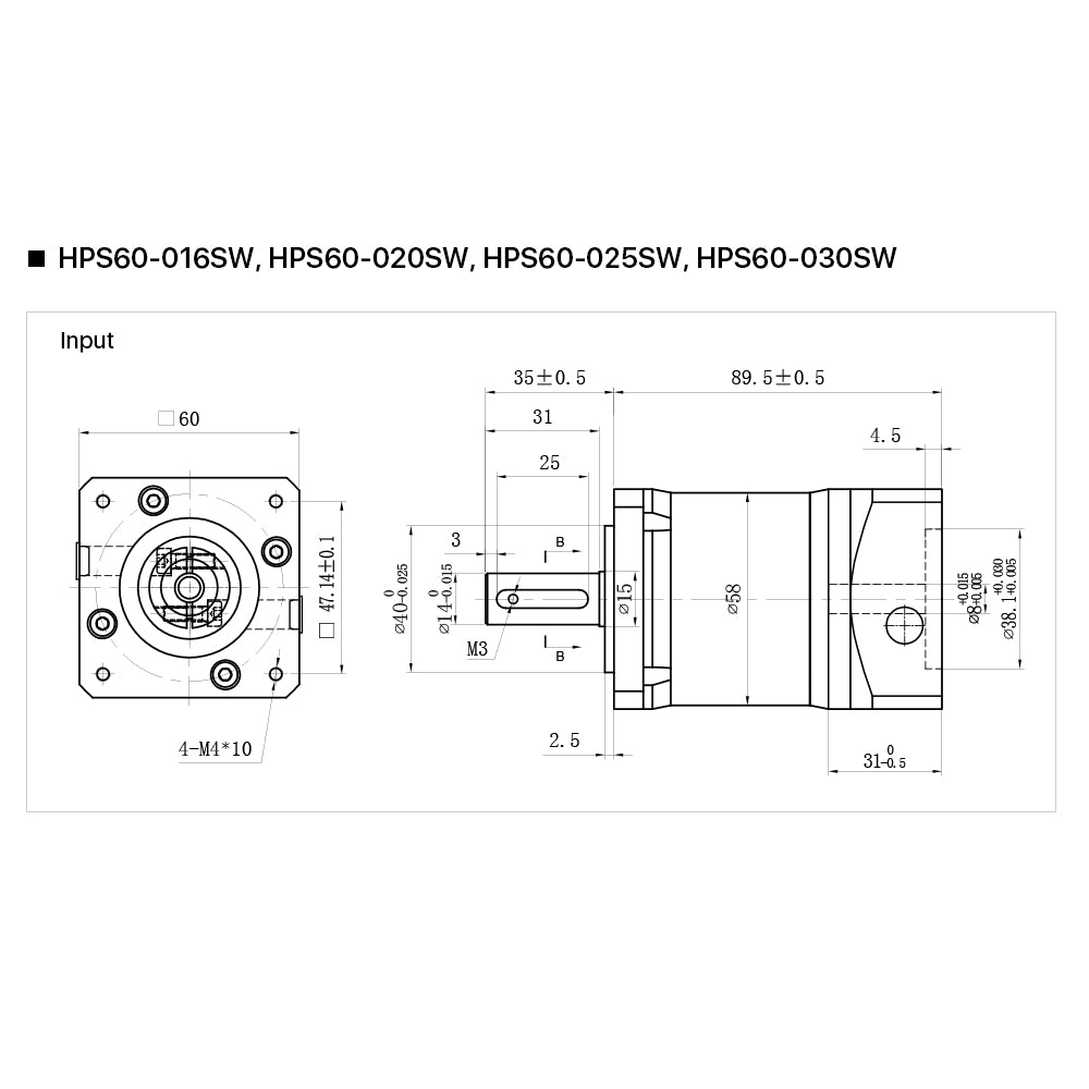 Cloudray Nema 23 planetary Gearbox Motor Reducer