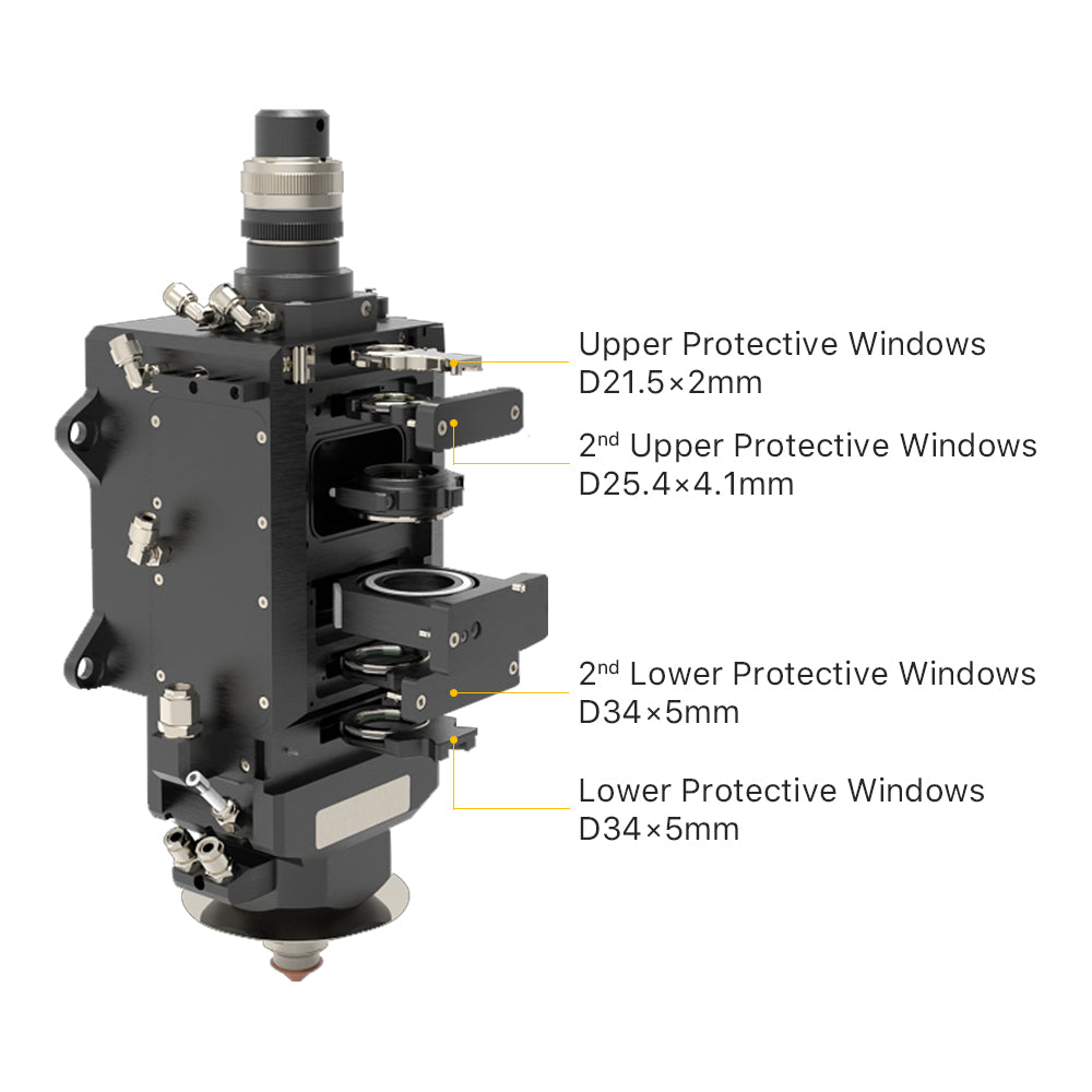 Cloudray Original BOCI Protective Windows for BOCI Fiber Laser Cutting Head