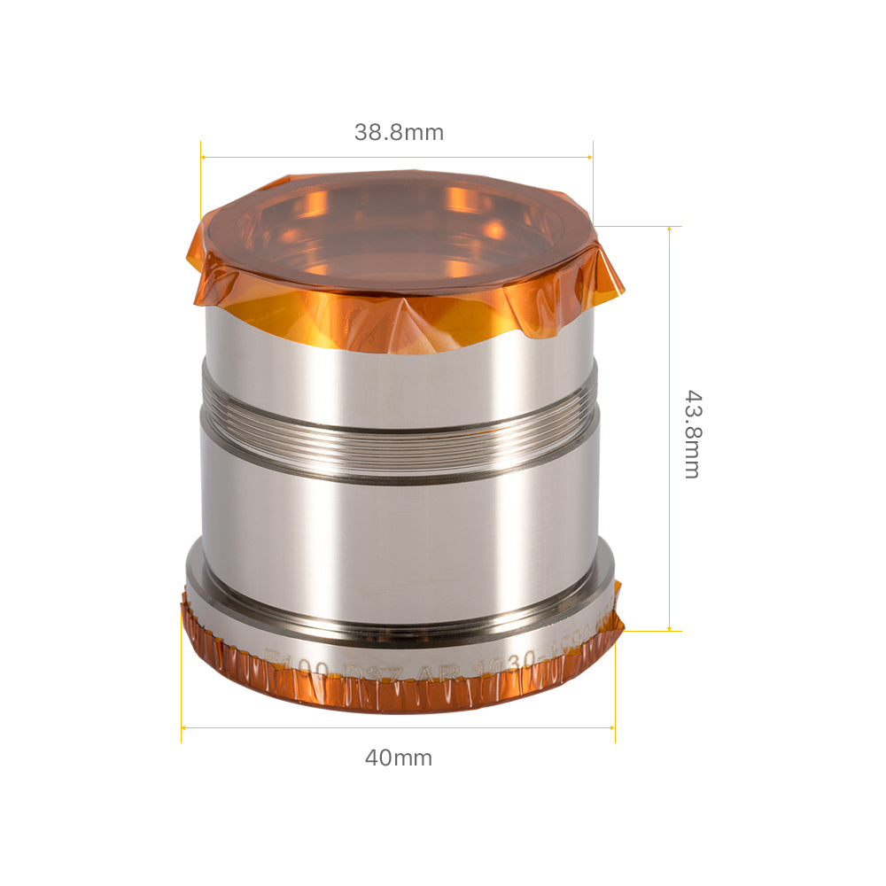 Cloudray Collimating & Focus Lens With Lens Tube D37 For PT Procutter Cutting Head 15kW