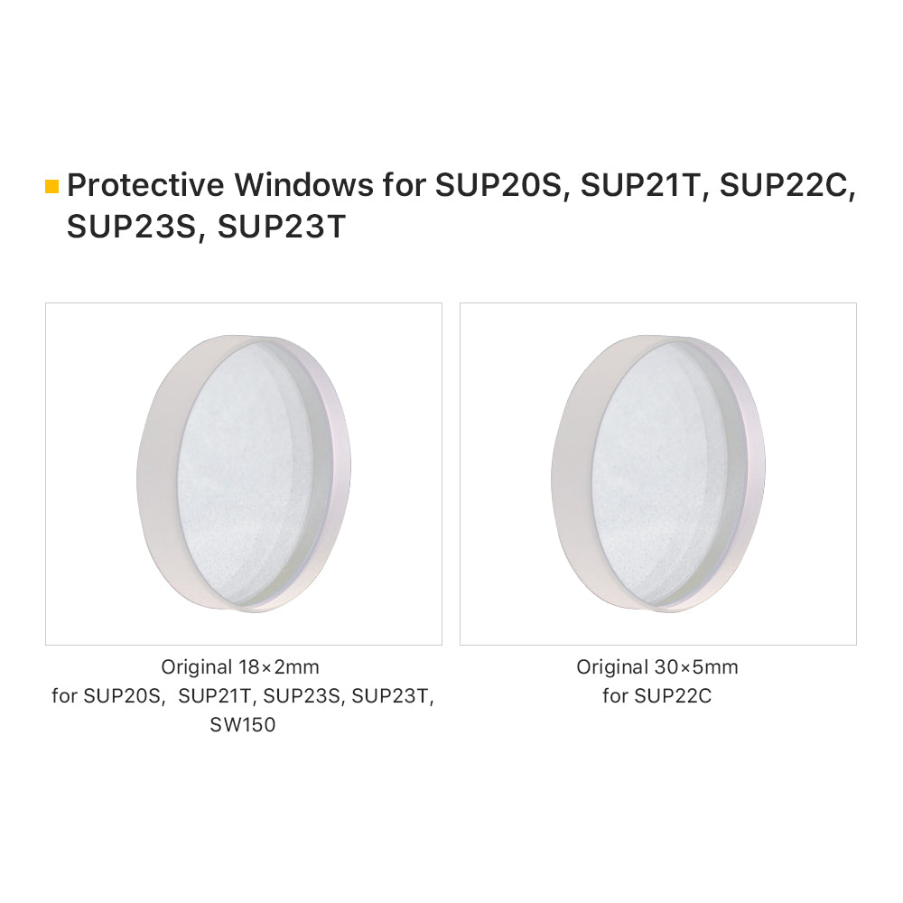 Cloudray Original Protective Lens & Lens Assembly for SUP Weiye Head