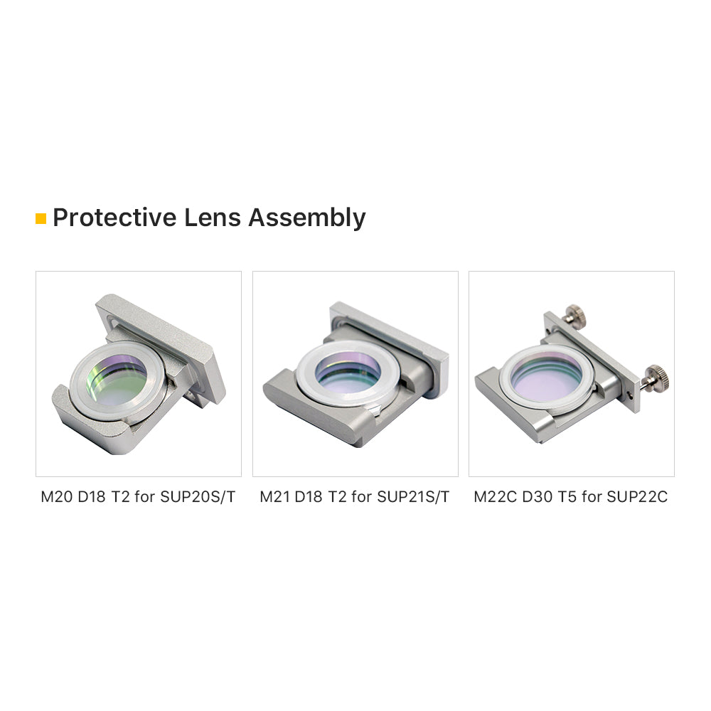 Cloudray Original Protective Lens & Lens Assembly for SUP Weiye Head