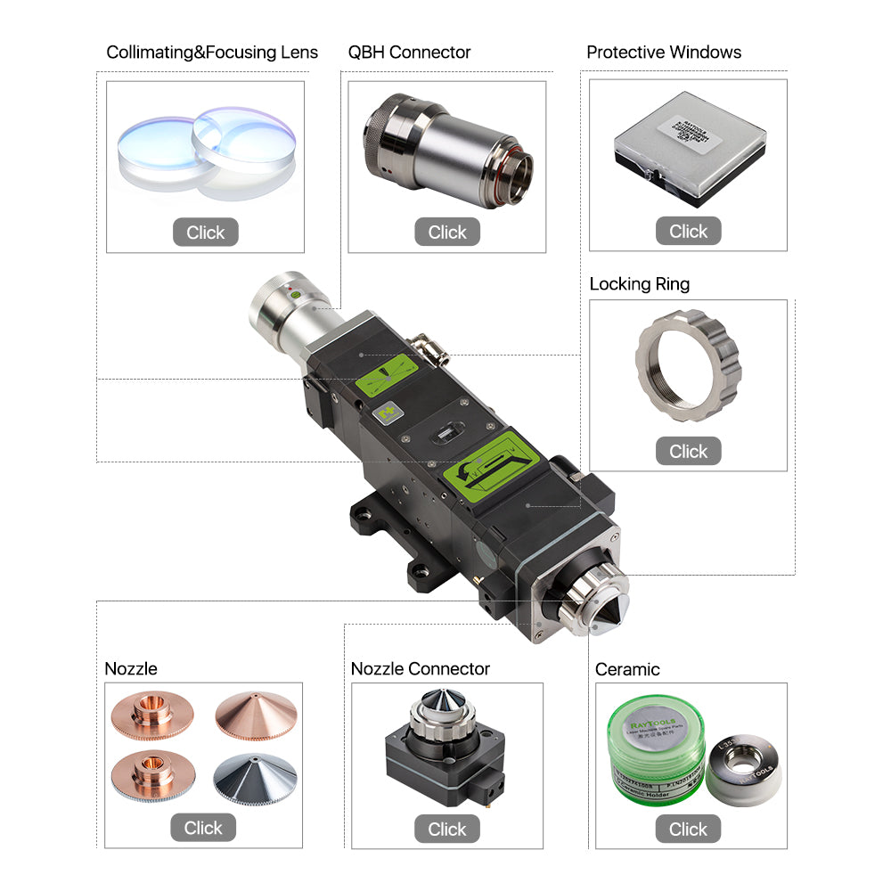 Cloudray Original Raytools Fiber Laser Protective Windows