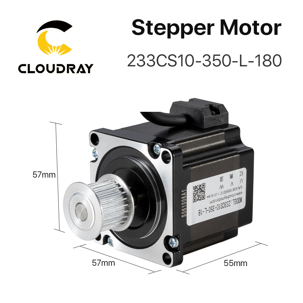 Cloudray 3 Phase Model 233CS10C-350-L-18 Stepper Motor