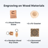 CO2 Laser Marking/Engraving/ Cutting Machine Materials