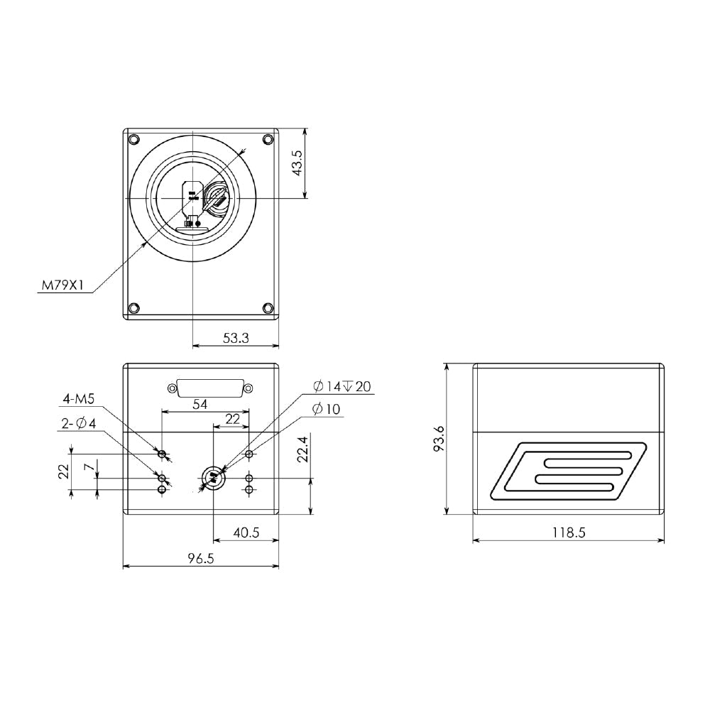 Cloudray SG7110 Fiber Galvo Scanner Head