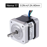 Cloudray 40mm 0.2N.m 1.2A 2 Phase Nema17 Open Loop Stepper Motor