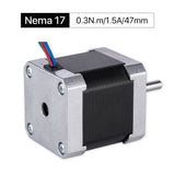 Cloudray 47mm 0.3N.m 1.5A 2 Phase Nema17 Open Loop Stepper Motor