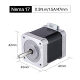 Cloudray 47mm 0.3N.m 1.5A 2 Phase Nema17 Open Loop Stepper Motor with connector