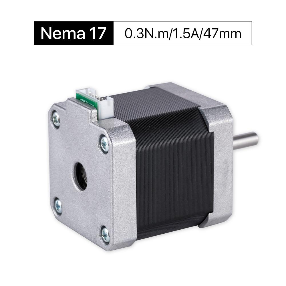 Cloudray 47mm 0.3N.m 1.5A 2 Phase Nema17 Open Loop Stepper Motor with connector