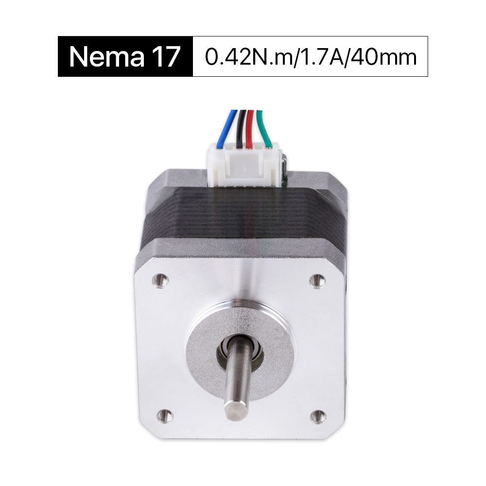 Cloudray 40mm 0.42N.m 1.7A 2 Phase Nema17 Open Loop Stepper Motor With 4-lead Cable