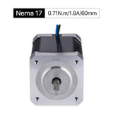 Cloudray 60mm 0.71N.m 1.8A 2 Phase Nema17 Open Loop Stepper Motor