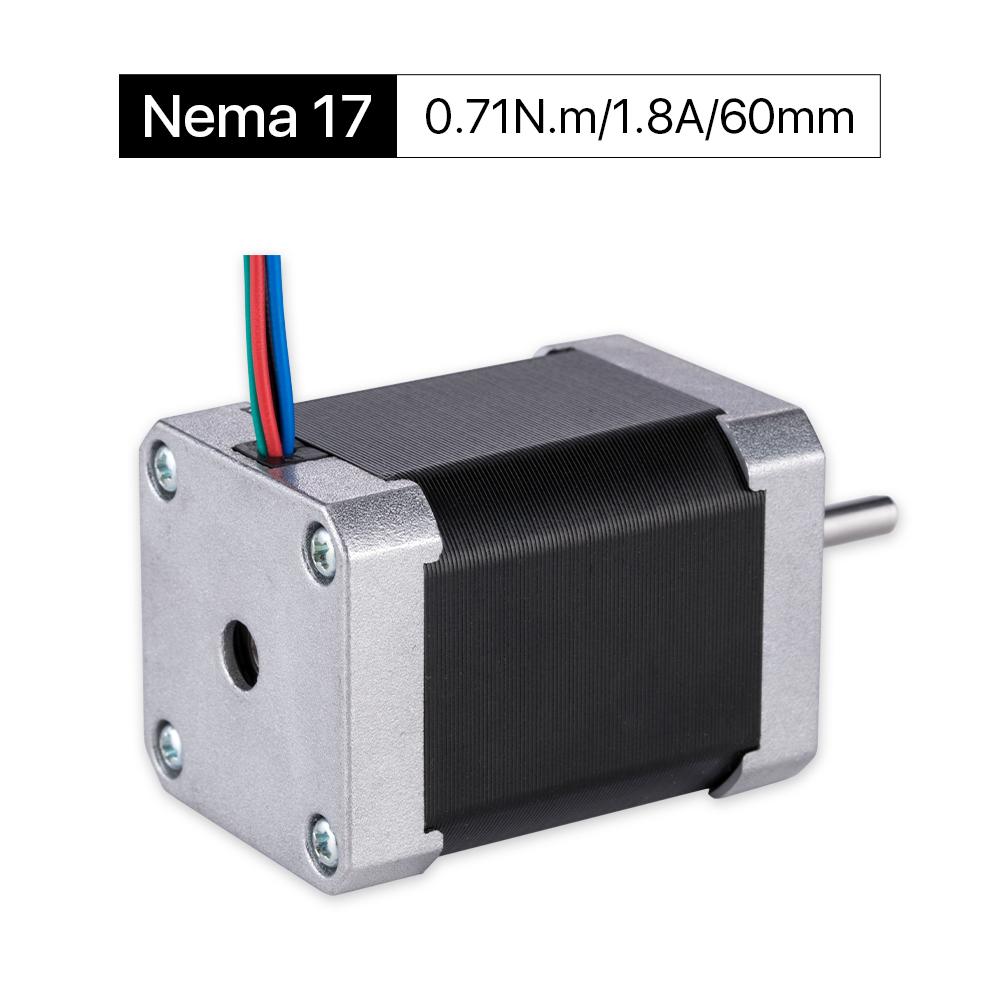 Cloudray 60mm 0.71N.m 1.8A 2 Phase Nema17 Open Loop Stepper Motor