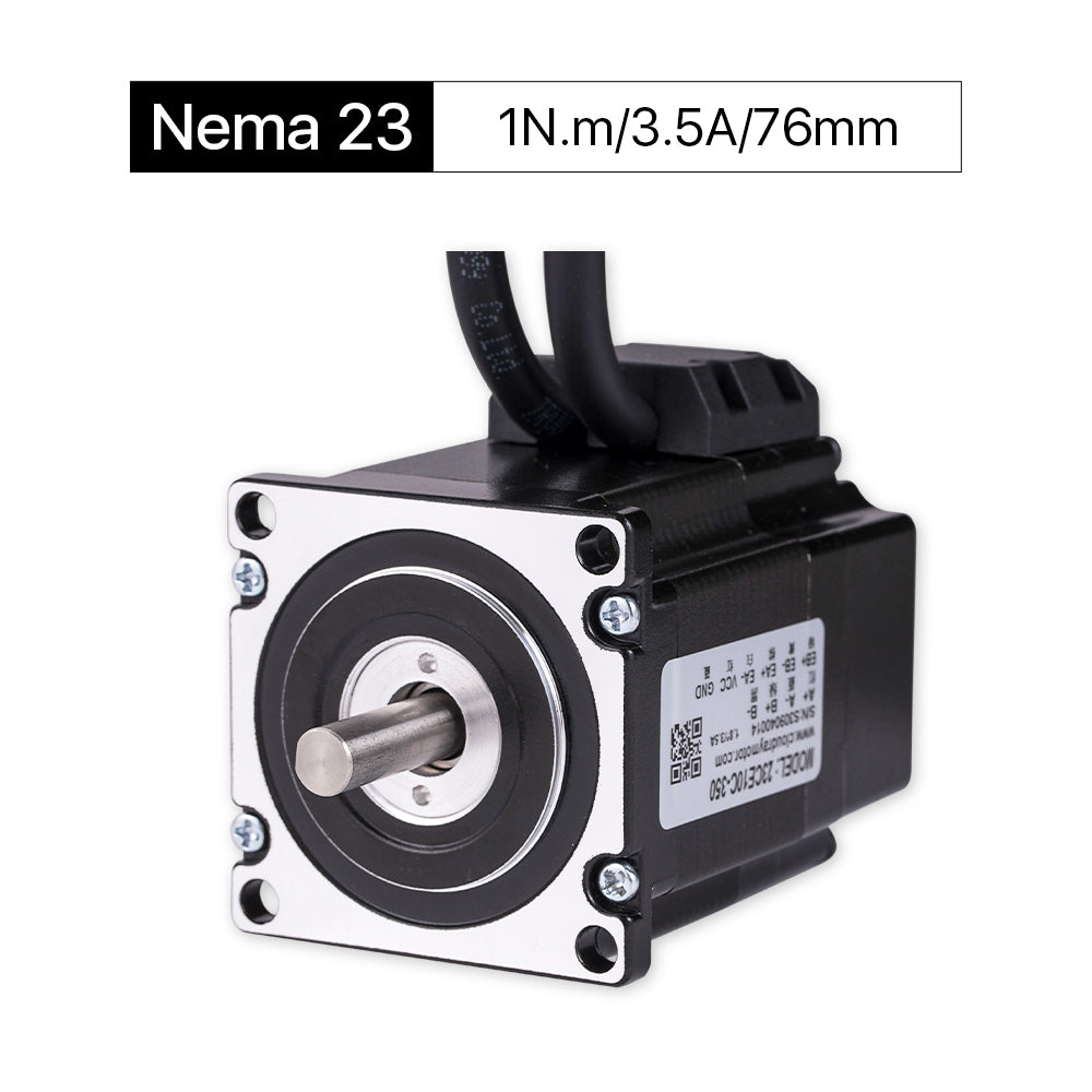 Cloudray 76mm 1N.m 3.5A 2 Phase Nema 23 Closed Loop Stepper Motor