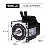 Cloudray 76mm 1N.m 3.5A 2 Phase Nema 23 Closed Loop Stepper Motor