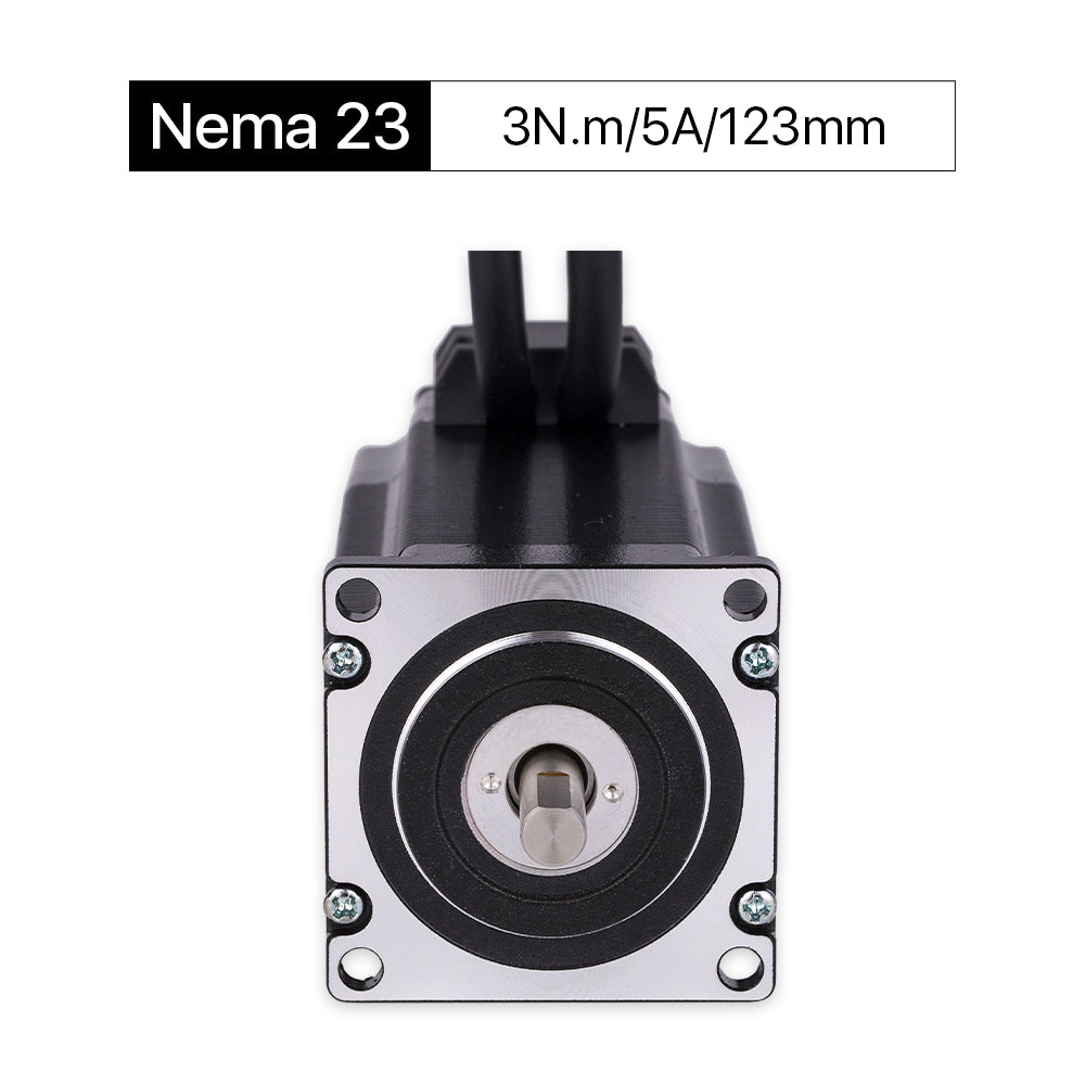 Cloudray 123mm 3N.m 5A 2 Phase Nema23 Closed Loop Stepper Motor