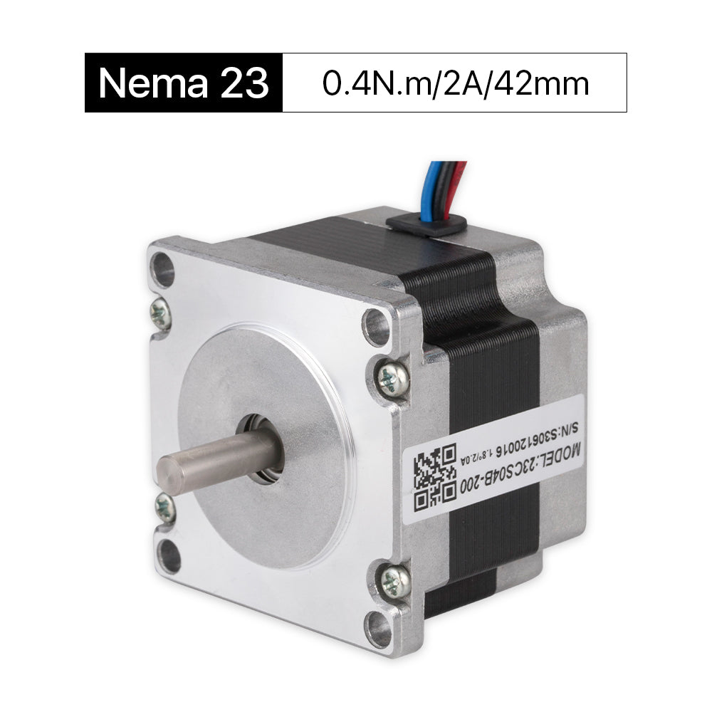 Cloudray 42mm 0.4N.m 2A 2 Phase Nema23 Open Loop Stepper Motor