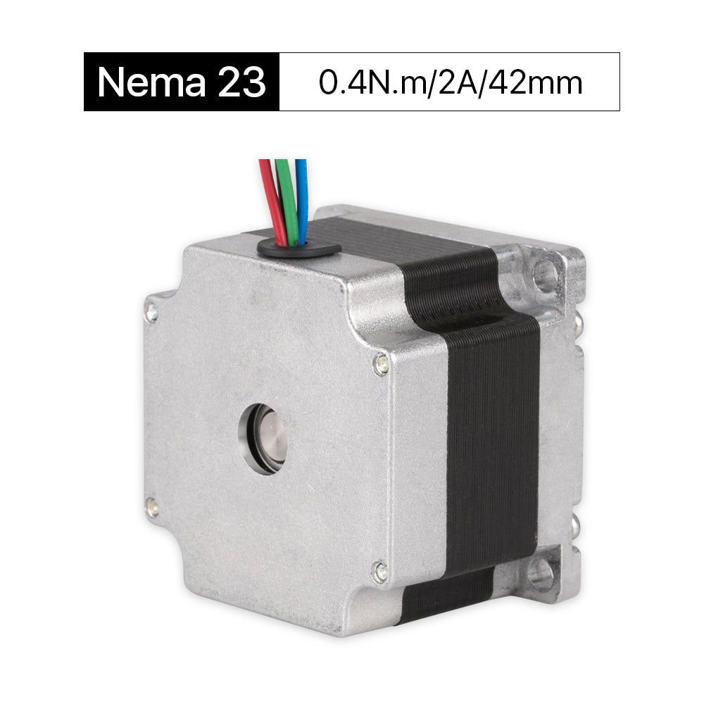 Cloudray 42mm 0.4N.m 2A 2 Phase Nema23 Open Loop Stepper Motor