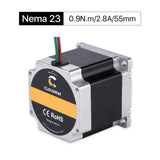 Cloudray 55mm 0.9N.m 2.8A 2 Phase Nema23 Open Loop Stepper Motor