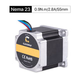 Cloudray 55mm 0.9Nm 2 Phase Nema 23 Open Loop Stepper Motor