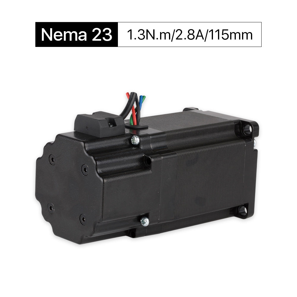 Cloudray 115mm 1.3N.m 2.8A 2 Phase Nema23 Open Loop Stepper Motor