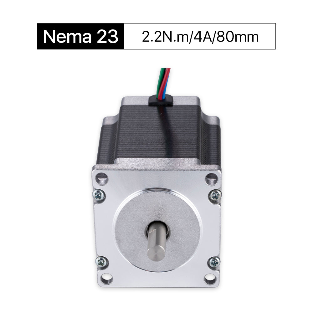 Cloudray 80mm 2.2N.m 4A 2 Phase Nema23 Open Loop Stepper Motor