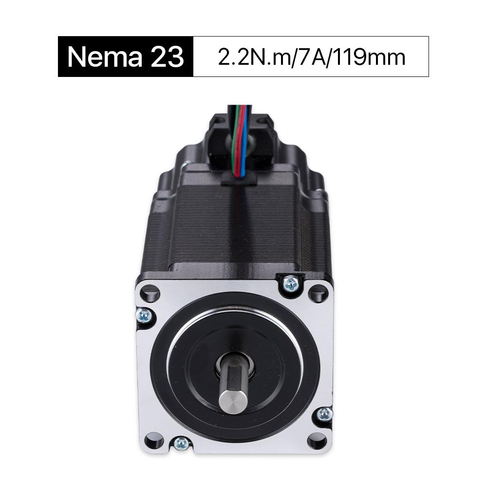 Cloudray 119mm 2.2N.m 4A 2 Phase Nema23 Open Loop Stepper Motor