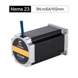 Cloudray 102mm 3N.m 5A 2 Phase Nema23 Open Loop Stepper Motor