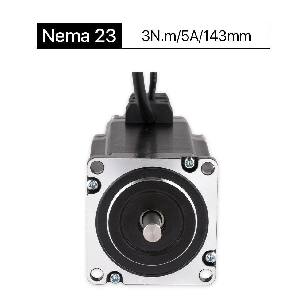 Cloudray 143mm 3N.m 5A 2 Phase Nema23 Open Loop Stepper Motor