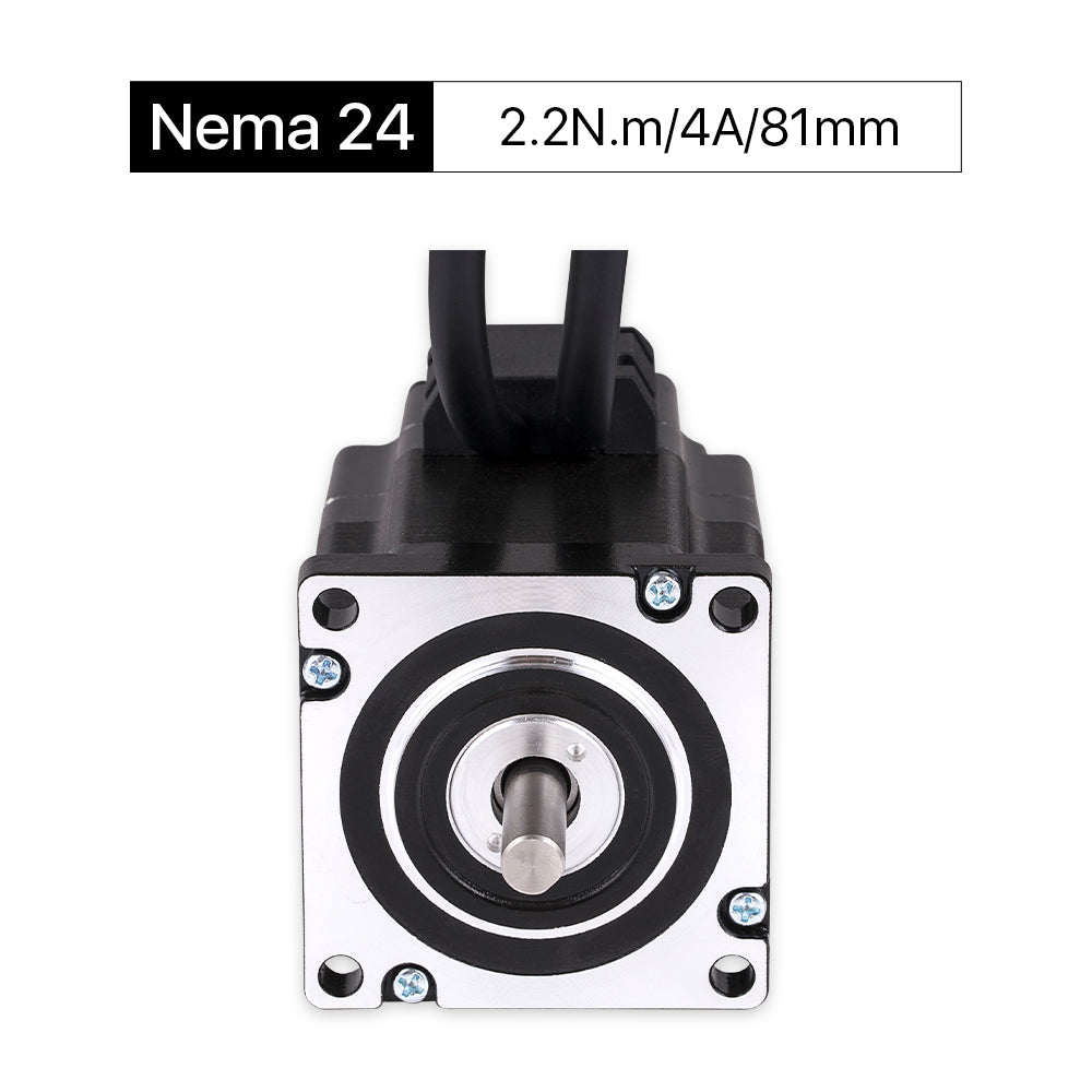 Cloudray 81mm 2.2N.m 4A 2 Phase Nema 24 Closed Loop Stepper Motor