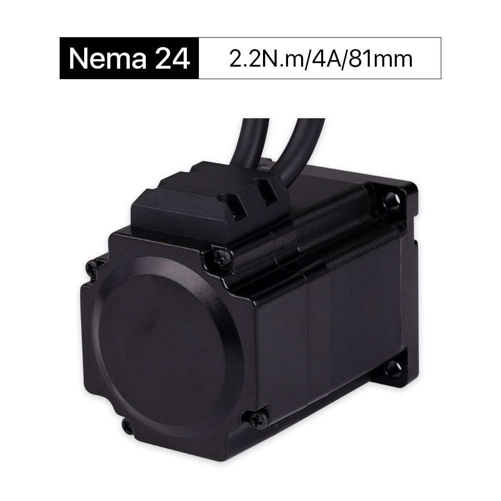 Cloudray 81mm 2.2N.m 4A 2 Phase Nema 24 Closed Loop Stepper Motor