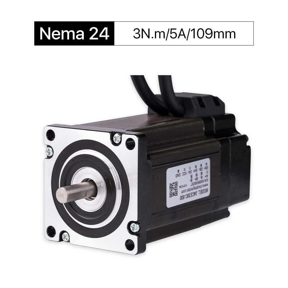 Cloudray 109mm 3N.m 5A 2 Phase Nema 24 Closed Loop Stepper Motor