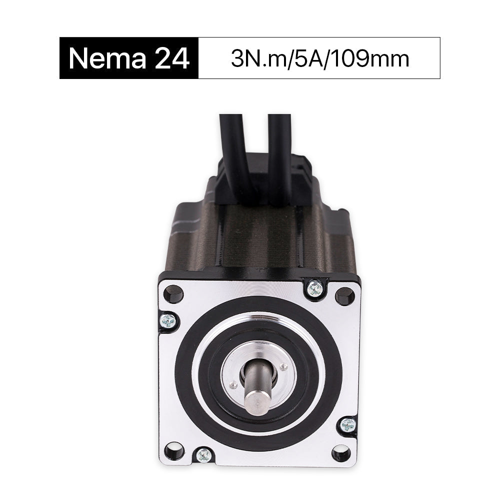 Cloudray 109mm 3N.m 5A 2 Phase Nema 24 Closed Loop Stepper Motor