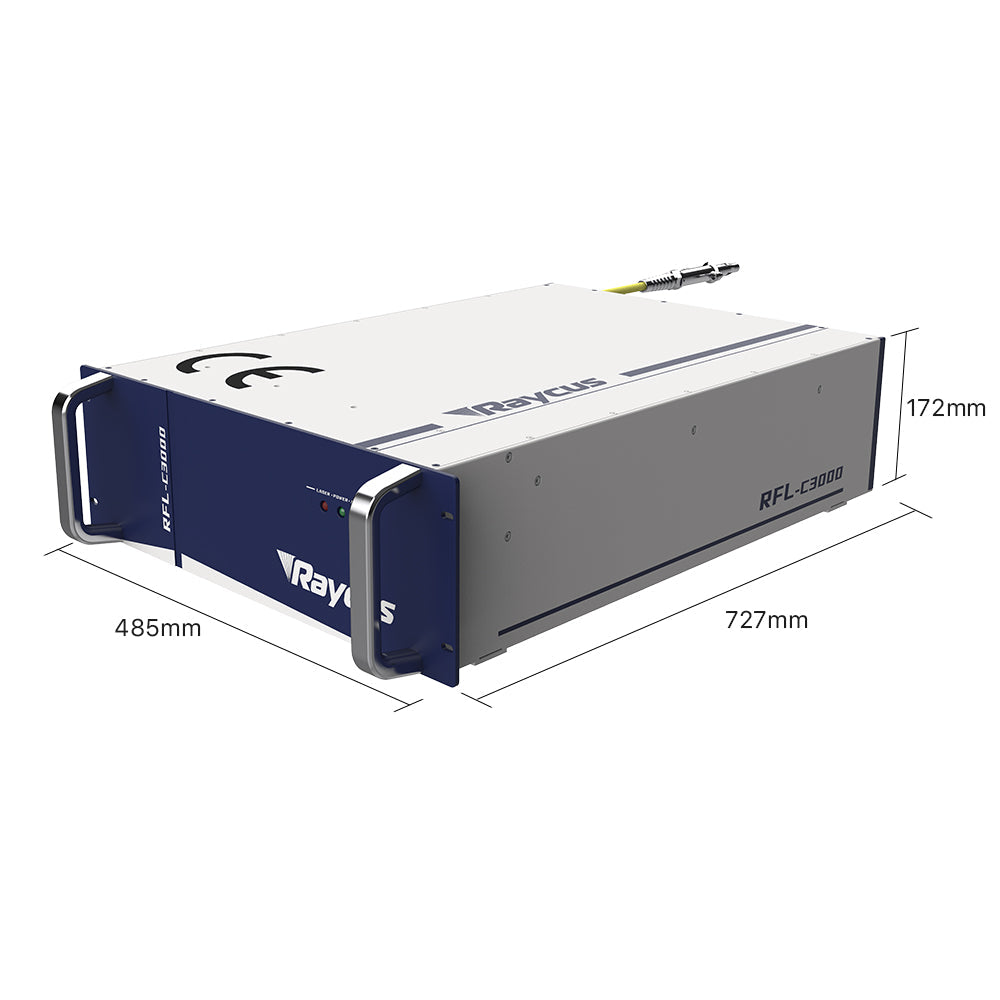 Cloudray 3kW Raycus Single Module CW Fiber Laser Source