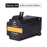 Cloudray 138mm 8.5N.m 4.9A 2 Phase Nema 34 Closed Loop Stepper Motor