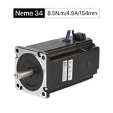 Cloudray 154mm 8.5N.m 4.9A 2 Phase Nema34 Open Loop Stepper Motor