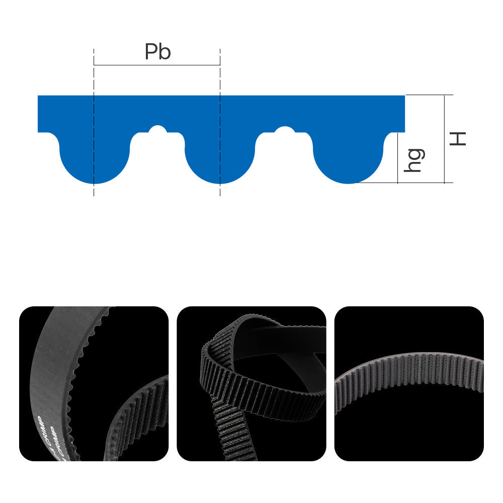 Cloudray HTD 3M PU Open-ended Timing Belt