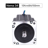 Cloudray 155mm 12N.m 6A 2 Phase Nema34 Open Loop Stepper Motor