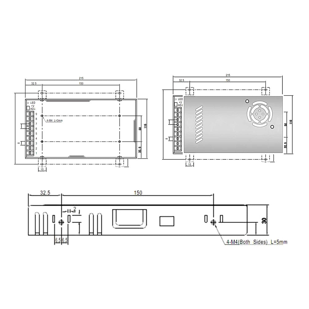 Cloudray 400W CRS-400  Switch Power Supply