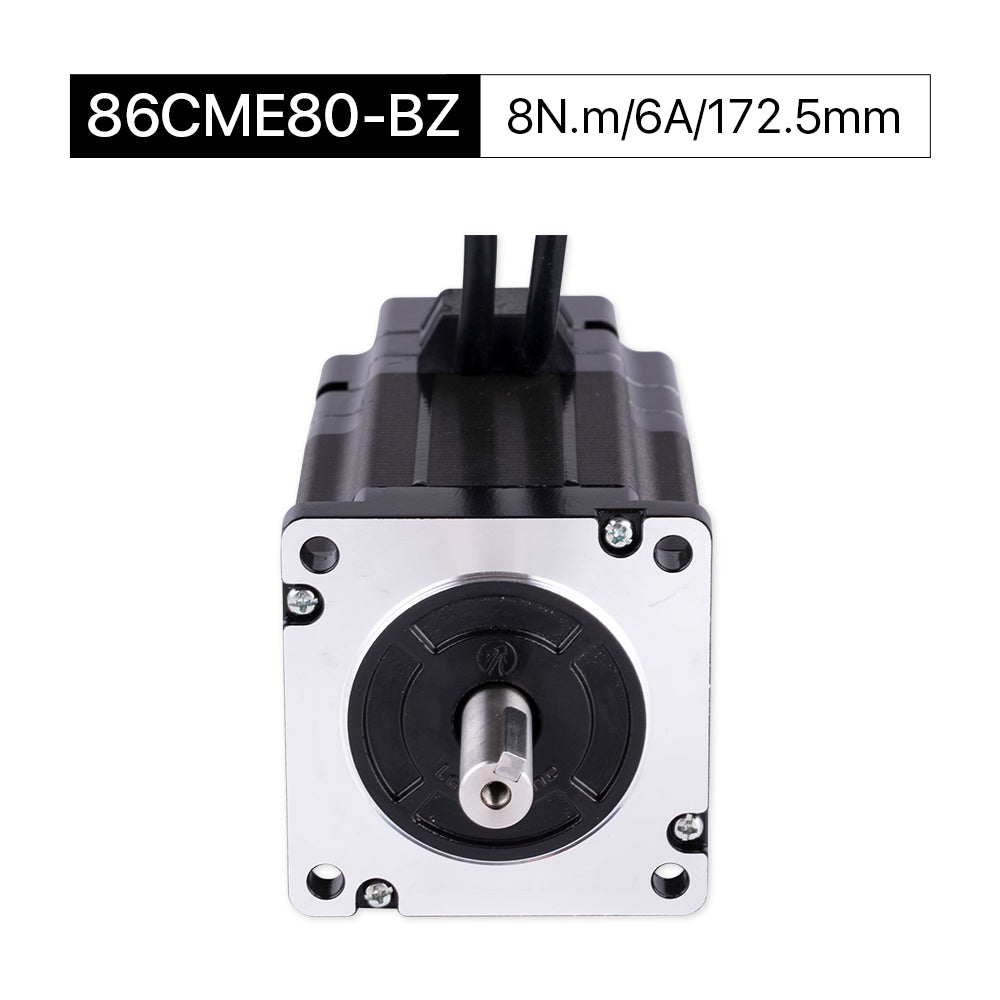 Cloudray 86CME85-BZ 172.5mm 8N.m 6A Leadshine 2 Phase Nema34 Closed Loop Stepper Motor