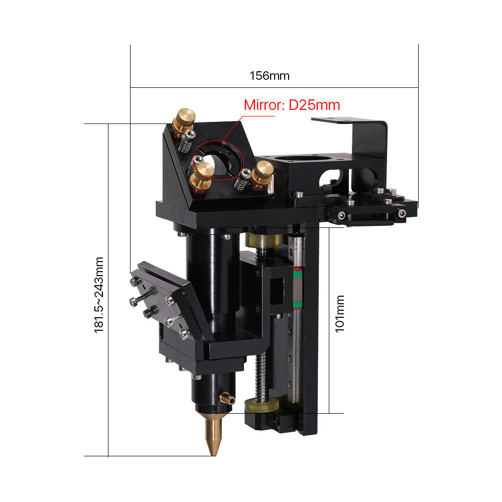 Cloudray Non-metal Hybrid Auto Focus Laser Head